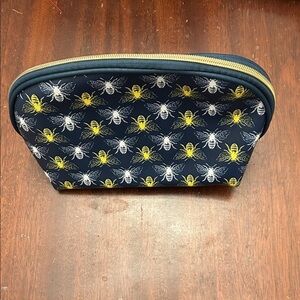 Dabney Lee Bee Pattern Cosmetic Bag OS NWOT